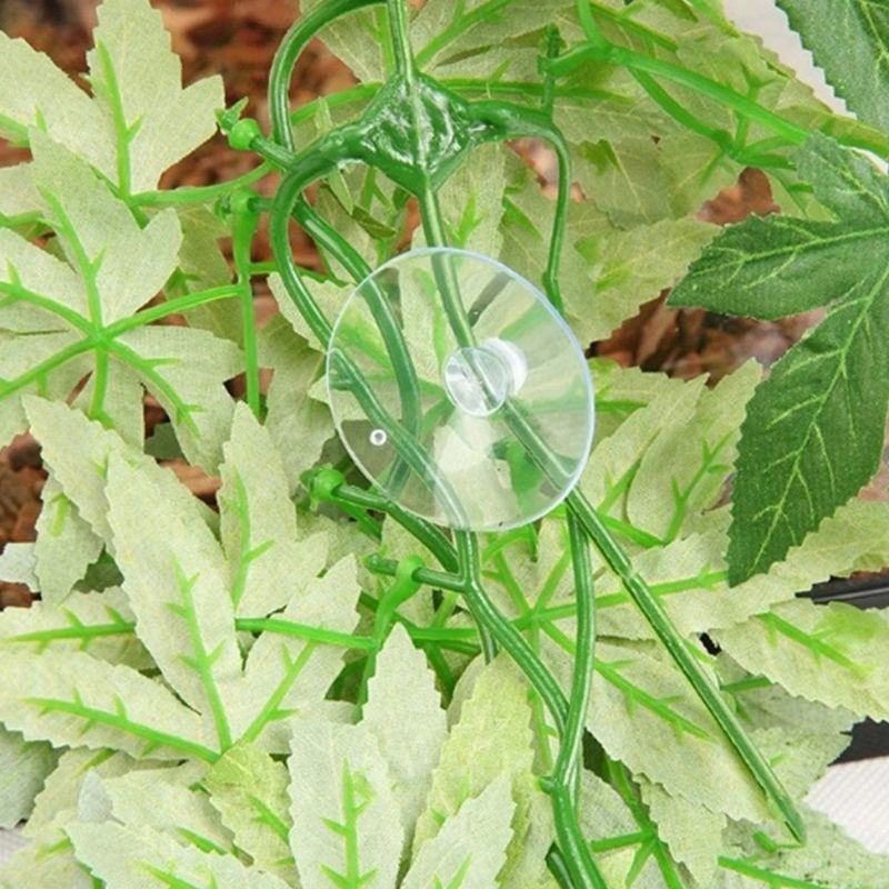 Plante Pour Terrarium Artificielle Avec Feuillage Suspendu