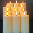 Bougie LED Flamme Chaleureuse Lot de 12