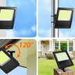 Projecteurs d’Extérieur Solaires LED avec Panneau et Télécommande