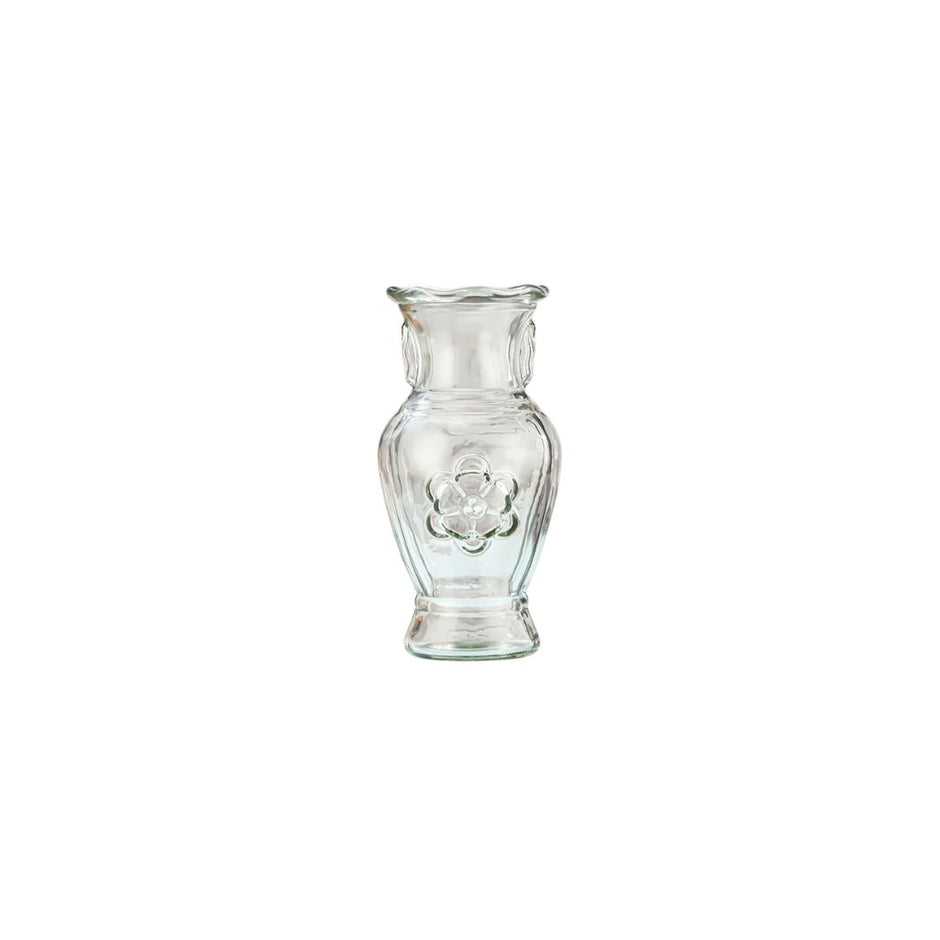 Vase Chinois en Verre Style Vintage pour Fleurs