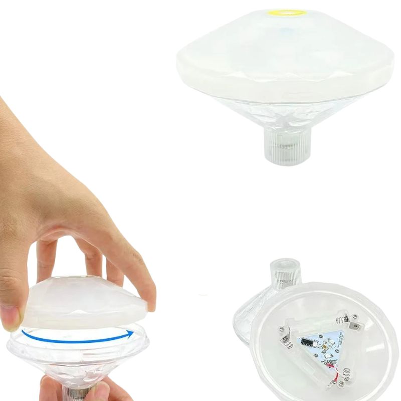 Éclairage de Piscine LED Étanche Flottante Effet Disco