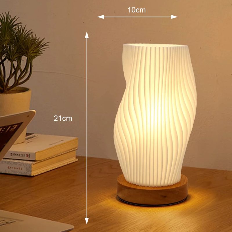 Éclairage de Table Lampe Sculptée 3D