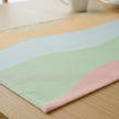 Set De Table Lavable Avec Motif Ondulé