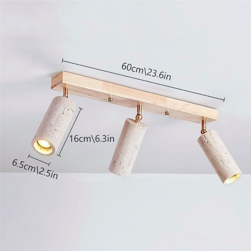 Éclairage de Salle Plafonnier Minéral