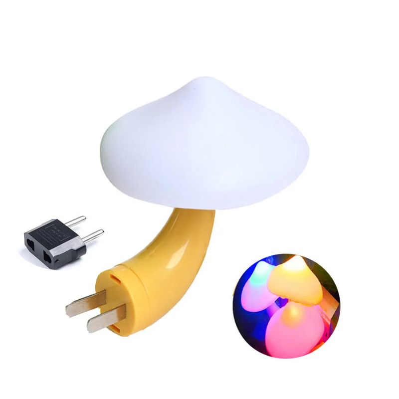 Lampe Champignon Enfant Avec Capteur De Lumière Intégré