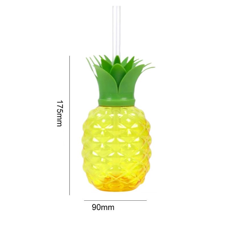 Décorations Été Gobelets Ananas 10 Pièces