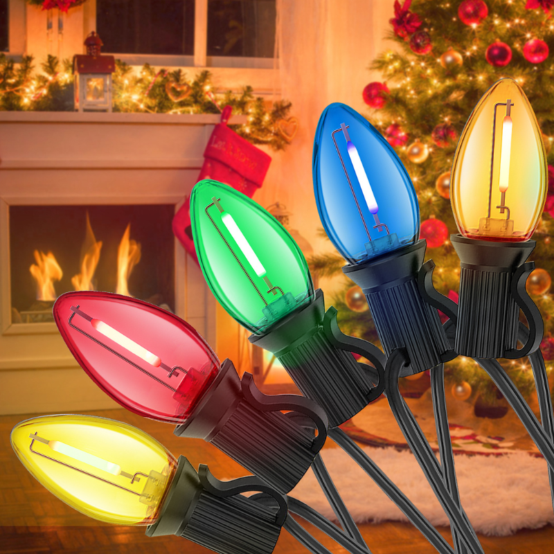 Guirlandes d’Extérieur LED Festives