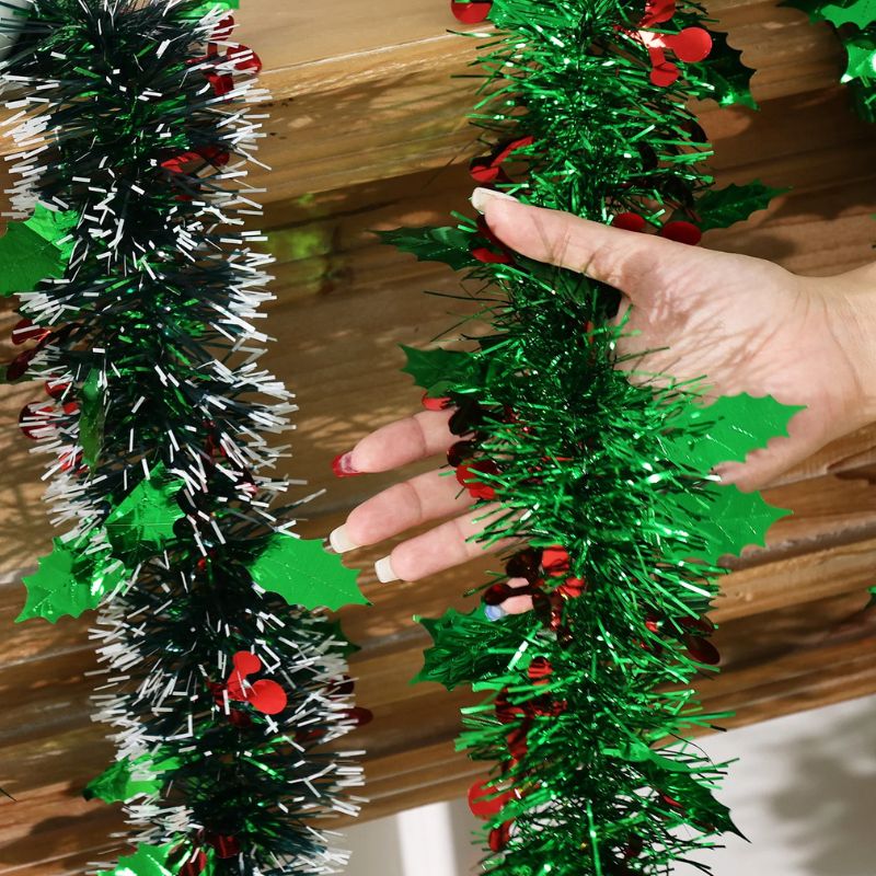 Guirlandes Pour Arbres De Noël Rubans Festifs