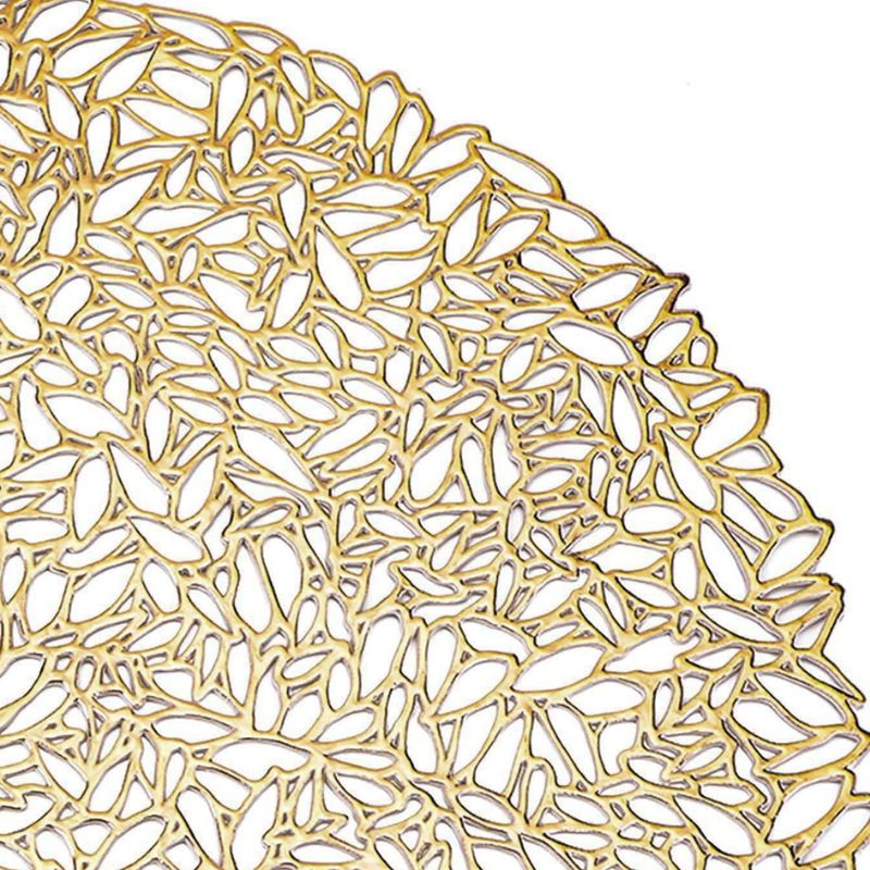 Set De Table Vinyle Motif Feuille Chic Et Raffiné