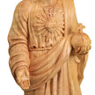 Statuette En Ivoire Jésus Christ Avec Sacré Cœur Sculpté