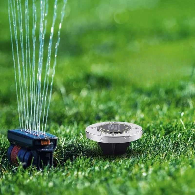 Lampes Solaires de Jardin LED Encastrables