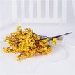 Fleur Artificielle Orange Avec Brins Délicats