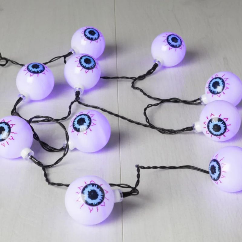 Guirlandes Solaires Halloween Globe Oculaire