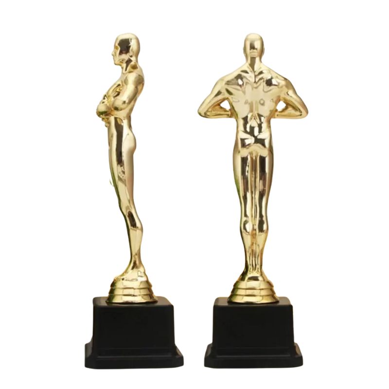 Statuette Oscar Décorative En Réplique De Prix Cinéma