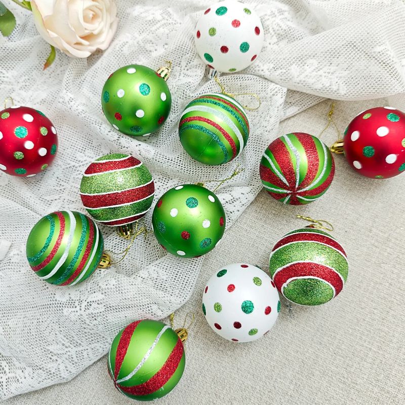Décorations de Noël Boules Colorées