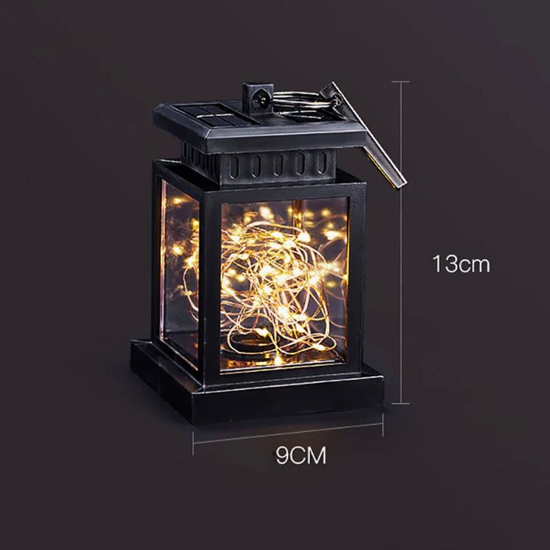 Lanternes Solaires Avec Guirlande Lumineuse LED
