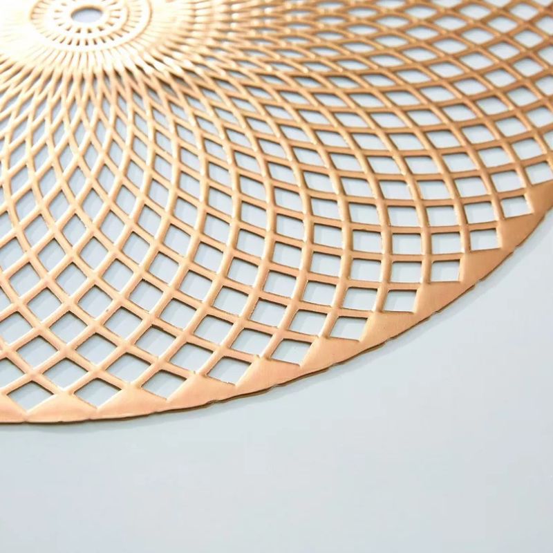 Set De Table Vinyle Motif En Spirale Brillant