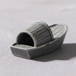 Sculpture Pierre en Bateau Miniature