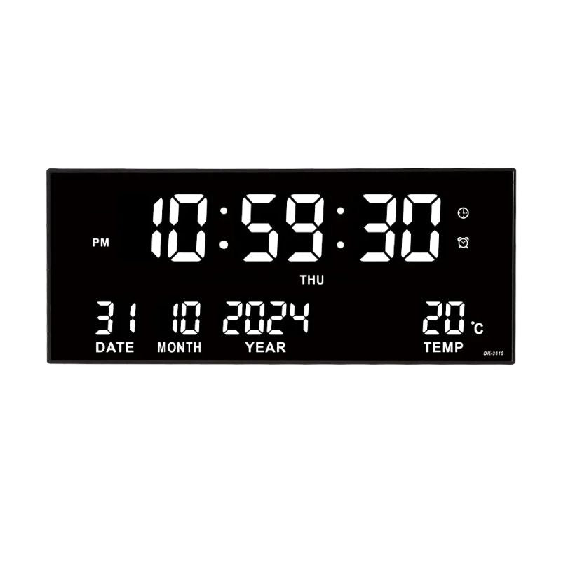 Horloge Numérique Murale LED Professionnelle Grand Format