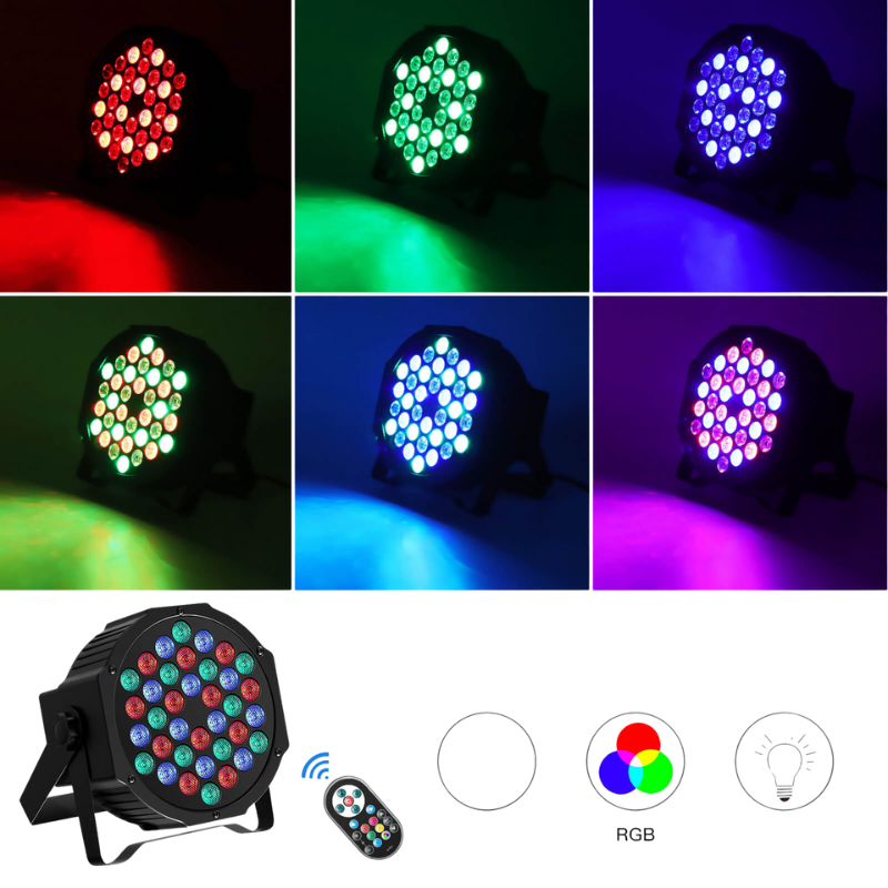 Éclairage Festif Kit De 2 Projecteurs LED Professionnels