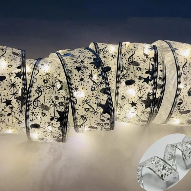 Guirlandes de Noël en Ruban LED