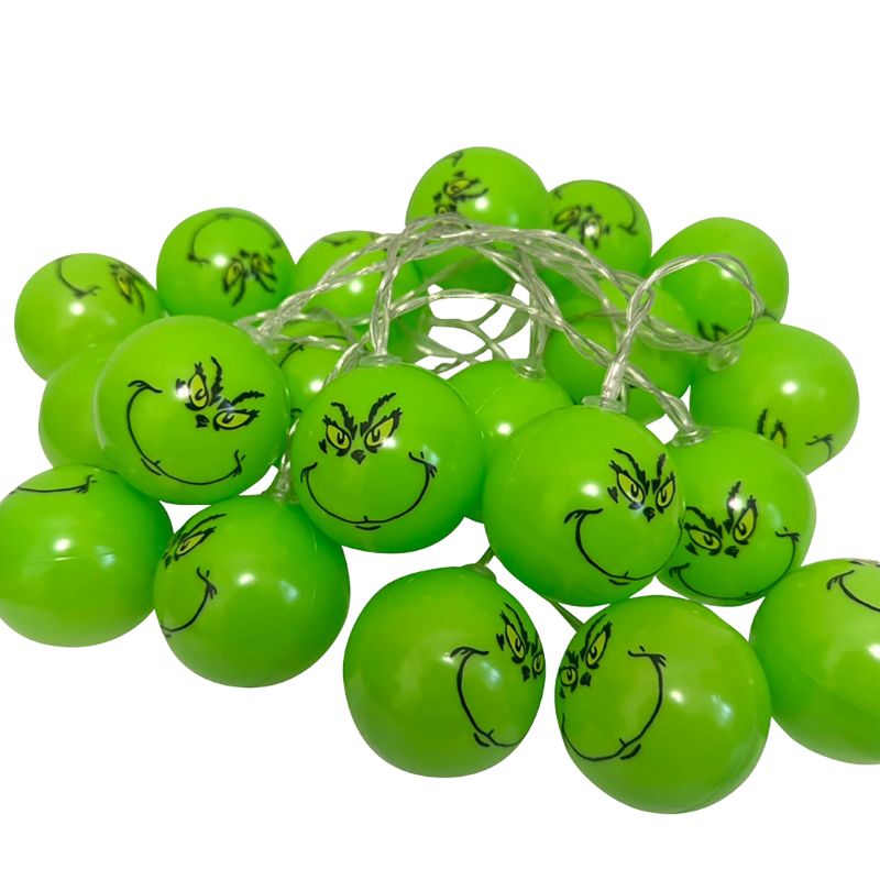 Guirlandes de Noël LED Grinch