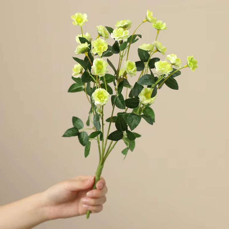 Fleur Artificielle Vert Bouquet Décoratif