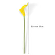 Fleur Artificielle Jaune Avec Style Décoratif Moderne