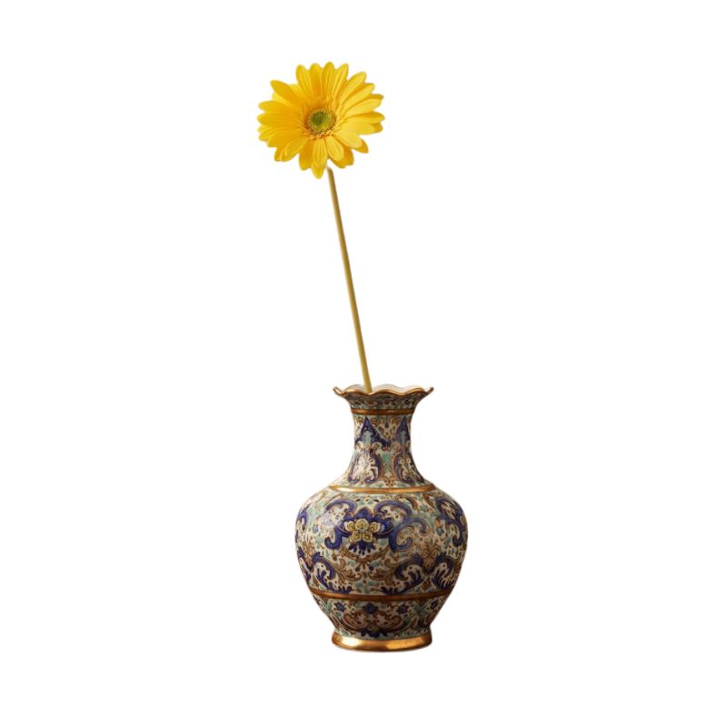 Fleur Artificielle Jaune Gerbera Style Naturel