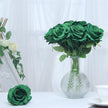 Fleur Artificielle Vert Bouquet de Roses Élégant