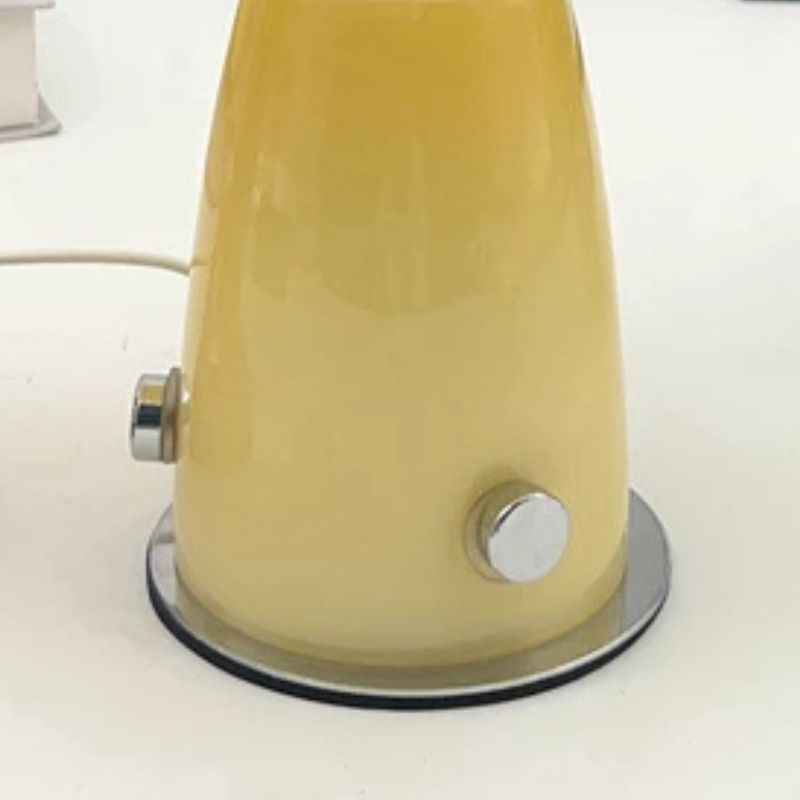 Lampe Champignon Année 70 En Verre Design Vintage