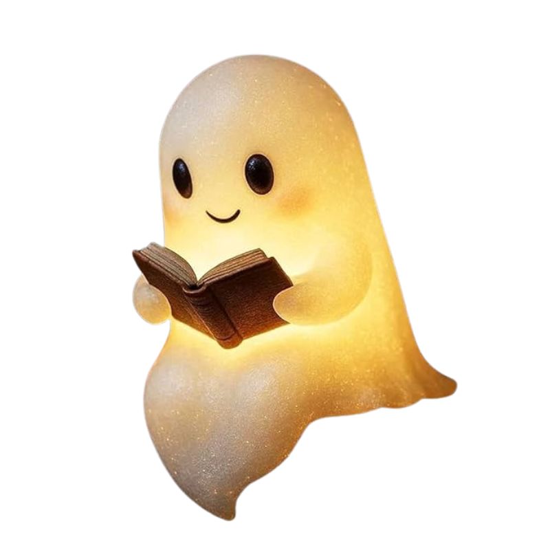 Lampes d'Ambiance Fantôme Mignon Avec Livre