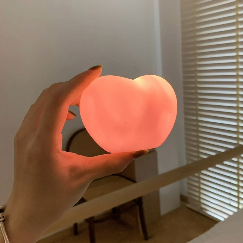 Cœurs Lumineux LED Romantiques Avec Design 3D