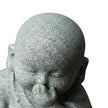 Sculpture Pierre Moine Assis Avec Geste Contemplatif
