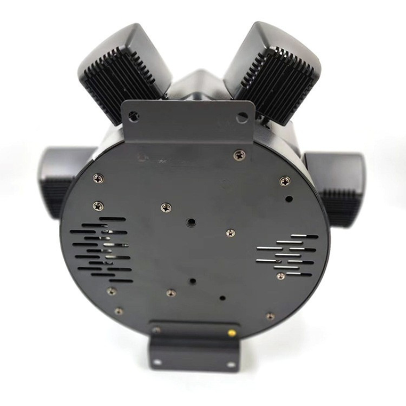 Éclairage Festif Projecteur LED 6 Têtes Effet Stroboscopique