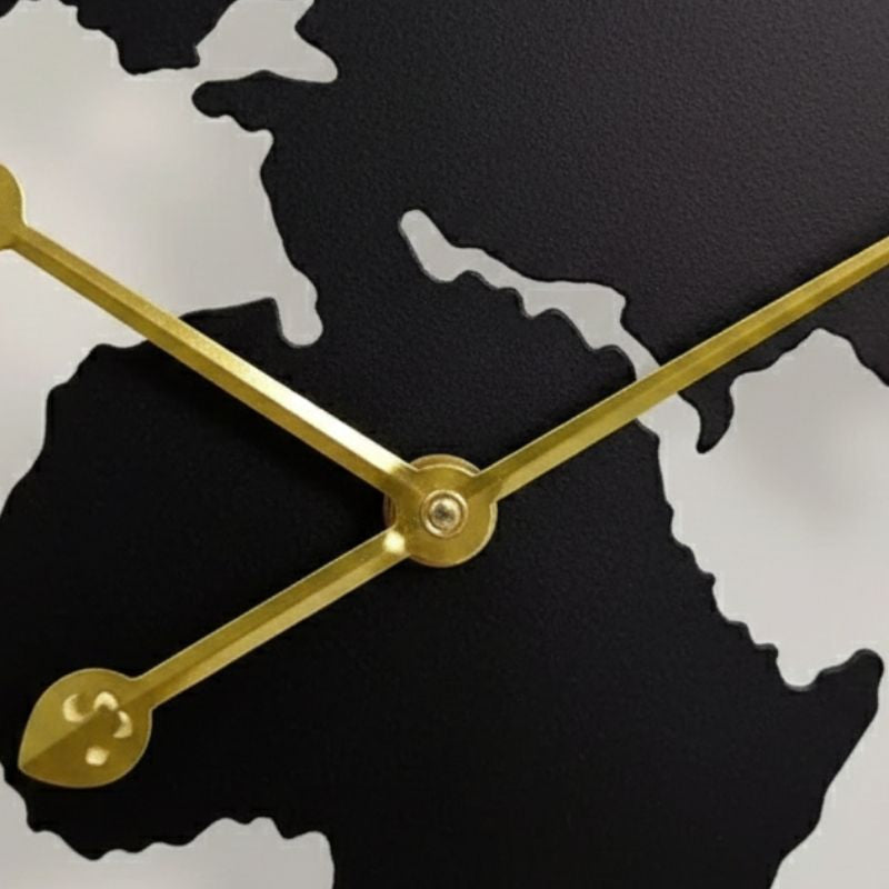 Horloge Monde Décorative En Style Contemporain