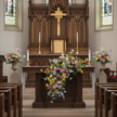 Guirlande De Fleurs Artificielles Avec Feuillage Retombant