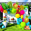 Décorations Festives Arche De Ballons Tropicaux