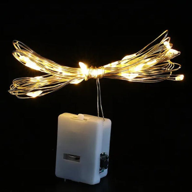 Guirlande LED à Piles 3 Modes Lumineux