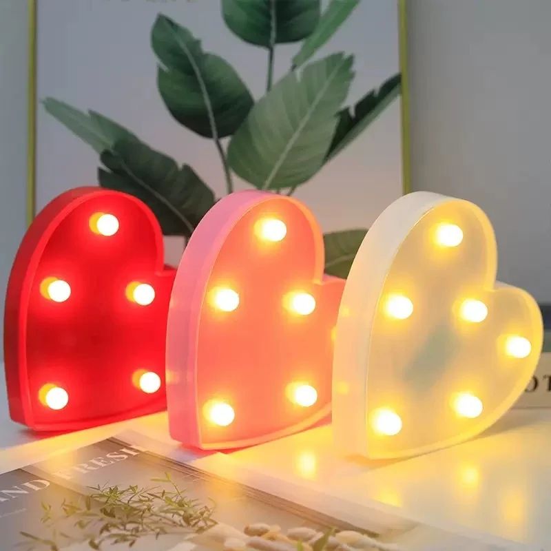Cœurs Lumineux LED Décoratifs