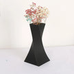 Vase Géométrique Noir 3D
