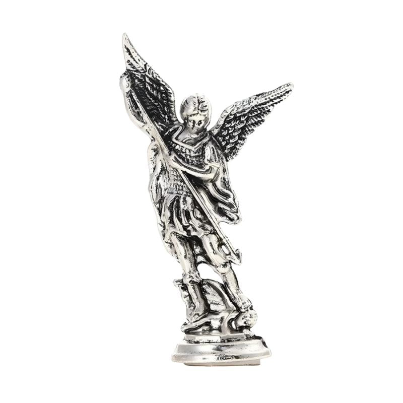 Sculpture Métal Ange Ailé Décoratif Élégant