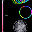 Bâtons Lumineux Fluorescents Multicolores Lot de 50