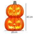 Citrouilles Halloween Sculpture Lumineuse à Effet Chaleureux