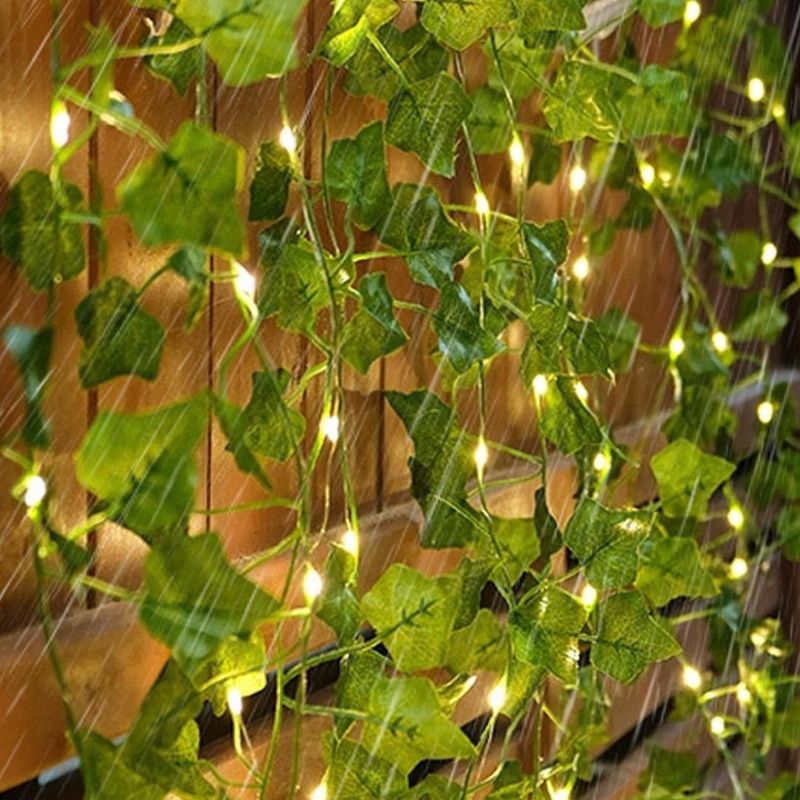 Guirlandes d’Intérieur Lierre LED Feuilles Lumineuses