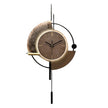 Horloge Parlante Murale Moderne Avec Design Artistique Et Commande Vocale