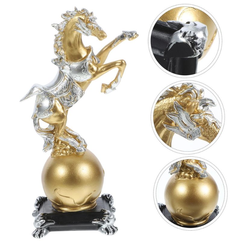 Sculpture Moderne Cheval Artistique Style Contemporain