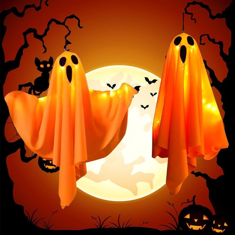 Décorations Halloween Fantôme LED Effrayant