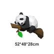 Sculpture Papier Panda Géométrique