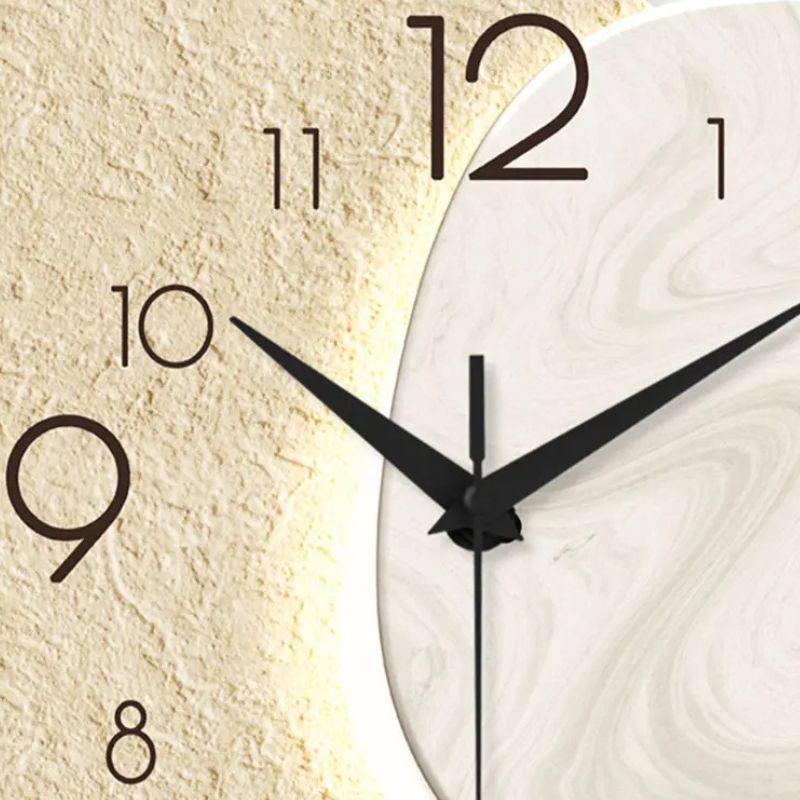 Horloge Murale Moderne Design Abstrait